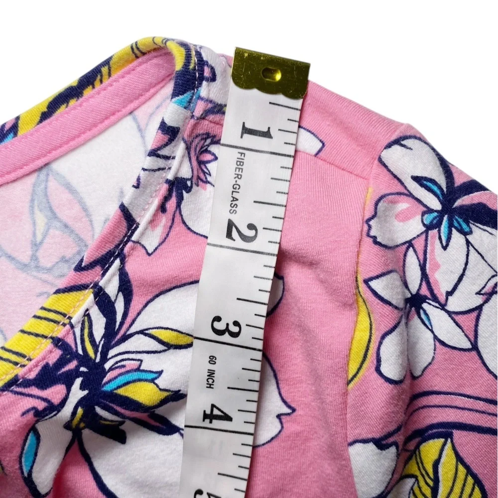 Talbots Pink Floral Blouse - Picture 8 of 12